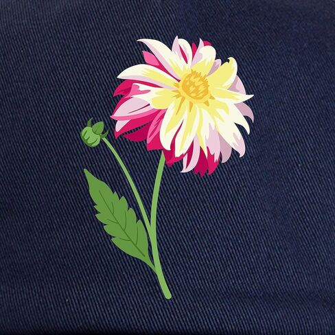 CafePress Summer Dahlias Cap Adjustable Baseball Cap in Saudi Arabia
