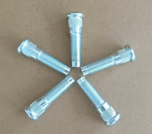 5PCS Bolts 610-389 9/16-18 Thread Wheel Stud Bolt -0.666 in. Knurl, 2.34 in. Length Compatible with 1999-2011 Dodge Ram 1500, 94-99 RAM 2500 Pickup, 99-03 RAM 2500 3500 Van in Saudi Arabia
