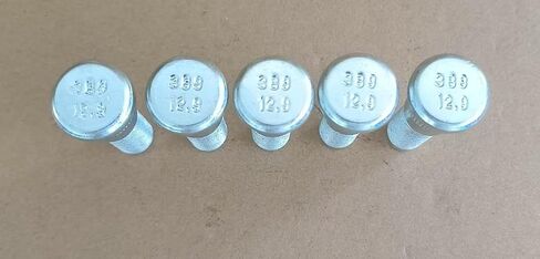 5PCS Bolts 610-389 9/16-18 Thread Wheel Stud Bolt -0.666 in. Knurl, 2.34 in. Length Compatible with 1999-2011 Dodge Ram 1500, 94-99 RAM 2500 Pickup, 99-03 RAM 2500 3500 Van in Saudi Arabia