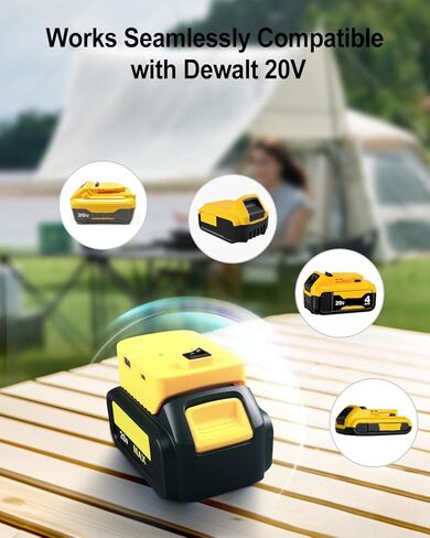 300W محمولة العاكس الطاقة المتوافقة مع ميلووكي ، DC 18V/20V إلى AC 110V-120V ، محولات الطاقة مع 3 منافذ USB 1 من النوع C 2 AC ، محطة طاقة محمولة للمركبات التخييم رحلة الطريق in Kuwait
