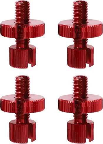 4 Pcs M8 Motorcycle Clutch Brake Cable Adjuster Screw Aluminum Alloy Brake Clutch Line Adjusting Bolt for Motorbike Scooter Dirt Bike Black in Saudi Arabia