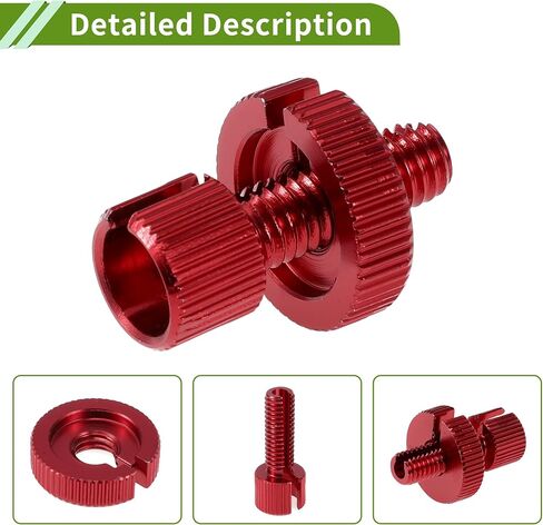 4 Pcs M8 Motorcycle Clutch Brake Cable Adjuster Screw Aluminum Alloy Brake Clutch Line Adjusting Bolt for Motorbike Scooter Dirt Bike Black in Saudi Arabia