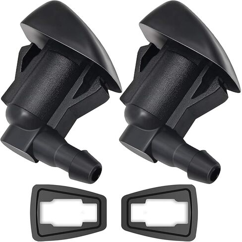 XQSMWF Windshield Washer Nozzle Wiper Spray Jet Compatible With Jeep Grand Cherokee 2005-2016,Chevy Malibu 2005-2013,Pontiac G6 2005-2010,Saturn Aura 2007-2010# 55372143AB 68260443AA in Kuwait