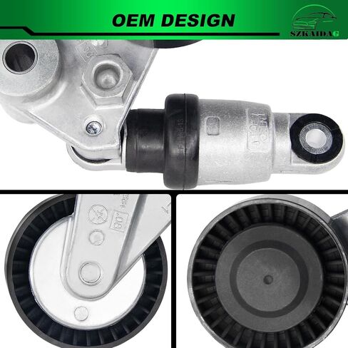 39104 مجموعة موتر الحزام مع بكرة من أجل: -Kia Sedona 2006-2018 ، Sorento 2007-2018 for: -Hyundai Azera 2006-2017 ، Sonata 2006-2010 3.3L 3.8L OE# 41900436443 252813C100 in Kuwait