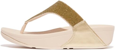 صندل نسائي من FitFlop مصنوع من الجلد Lulu Opul-Trim باللون البيج الحجري 10 in Saudi Arabia