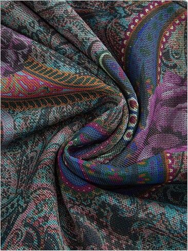 بوهو النسائية عتيقة الأزهار المصغرة التنورة الهبي هبي عقدة الجانب الغربي راعية البقر التنانير غير متناظرة in Kuwait