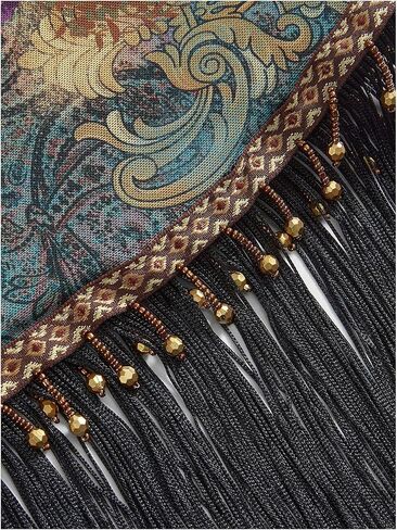 بوهو النسائية عتيقة الأزهار المصغرة التنورة الهبي هبي عقدة الجانب الغربي راعية البقر التنانير غير متناظرة in Kuwait