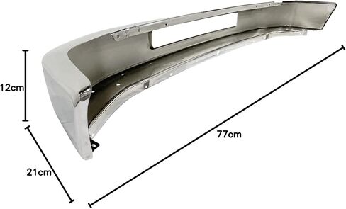 MBI Auto-Chrome Steel ، Bront Pumper Face Bar for 2008-2014 Ford Econoline E150 E250 E350 ، 2015-2025 Super Duty E450 Super Duty Van ، FO1002410 in Saudi Arabia