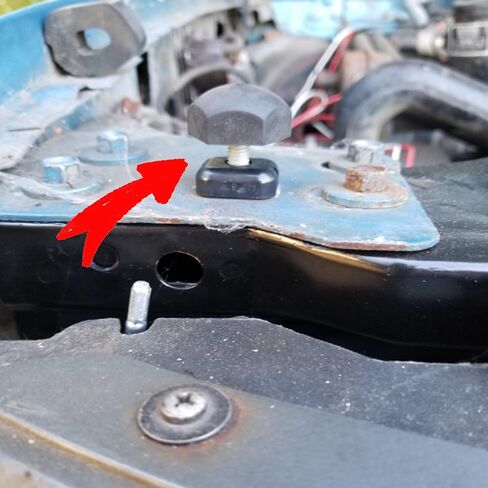 Hood Bumper Adjustment Stop Compatible with Ford F150 Super Duty Explorer Bronco 1992-2004 in Saudi Arabia