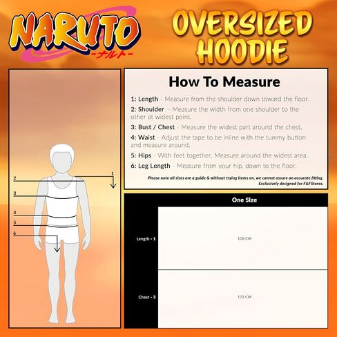 Naruto Fleece Hoodie Blanket for Boys and Teenagers - One Size Kids Fleece Poncho with Sherpa-Lined Hood Gifts for Boys in Saudi Arabia