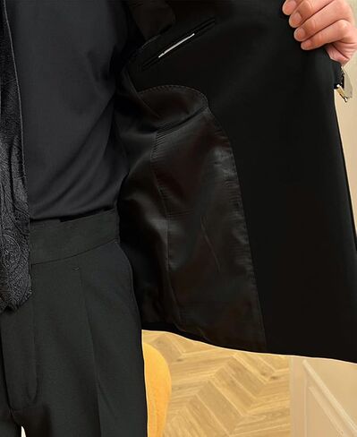 بدلة مكونة للرجال مع Clasp Clasp Slim Fit Suit الأنيقة التجارية وبدلة سهرة غير رسمية in Kuwait