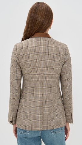 rag & bone Women's Evia Plaid Blazer in Kuwait