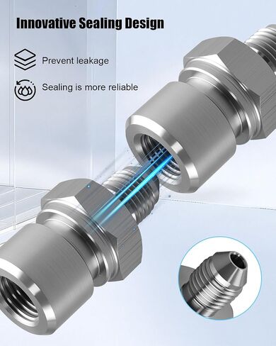2pcs 3an ذكر إلى 3/8-24 مقلوب محول خط الفرامل الإناث مقلوب ملاءمة لخطوط الفرامل 3/16 خطوط القابض توربو الشاحن التوربيني المبرد والزيت أنظمة التوجيه السلطة in Saudi Arabia