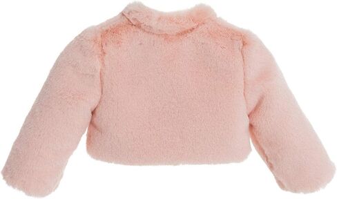 ekidsbridal flower girl faux fur cape cover-up Bolero Jacket Coat in Saudi Arabia