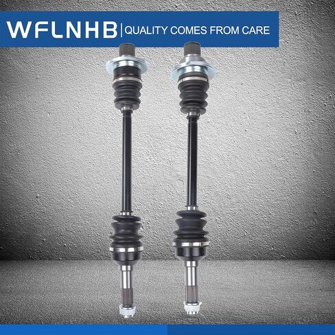 2PCS Rear Left and Right CV Axles Drive Shaft Replacement for 5UG-F531H-21-00 5UG-F53B0-21-00 Replacement for Yamaha Rhino 450 660 700 2004-2009 in Saudi Arabia