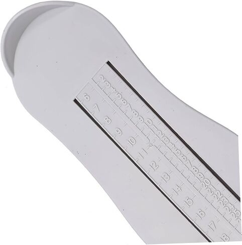 Foot Measuring Device Accurate Foot Gauge for Shoe Measurement White Tool for Sizing Shoes Before in Saudi Arabia