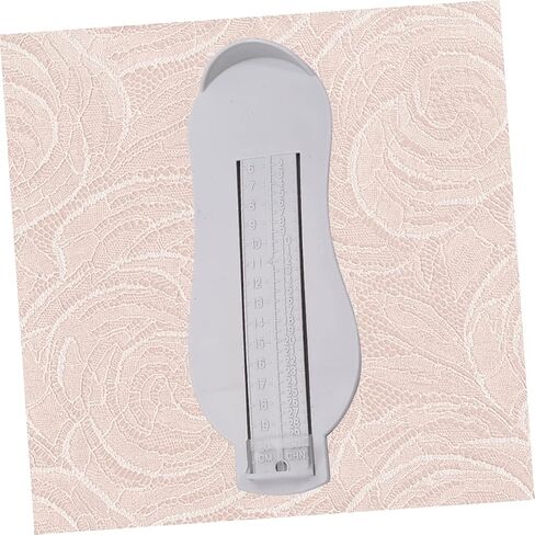 Foot Measuring Device Accurate Foot Gauge for Shoe Measurement White Tool for Sizing Shoes Before in Saudi Arabia