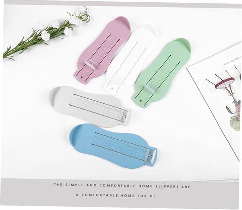 Foot Measuring Device Accurate Foot Gauge for Shoe Measurement White Tool for Sizing Shoes Before in Saudi Arabia