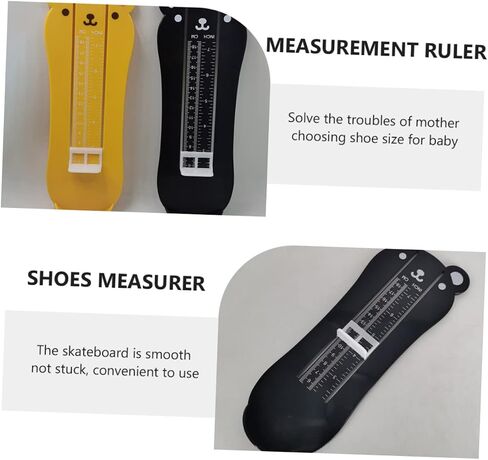 Children's Bear-Shaped Foot Measurement Device 2pcs Foot Size Measurer Ruler Size Chart Accurate Shoe Measuring Tool for Boys and Girls Inches and Centimeters in Saudi Arabia