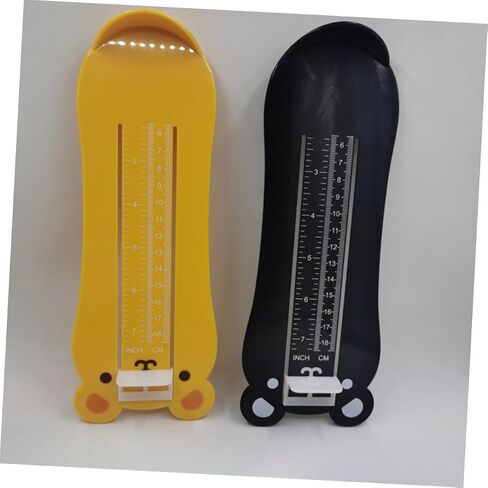Children's Bear-Shaped Foot Measurement Device 2pcs Foot Size Measurer Ruler Size Chart Accurate Shoe Measuring Tool for Boys and Girls Inches and Centimeters in Saudi Arabia