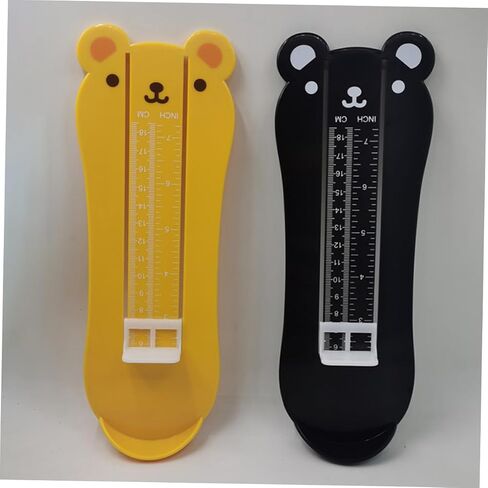 Children's Bear-Shaped Foot Measurement Device 2pcs Foot Size Measurer Ruler Size Chart Accurate Shoe Measuring Tool for Boys and Girls Inches and Centimeters in Saudi Arabia