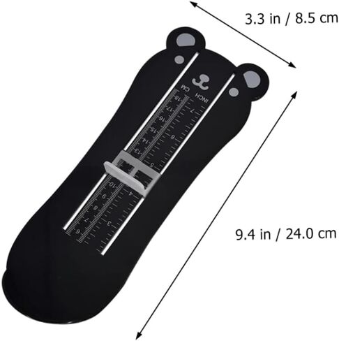 Children's Bear-Shaped Foot Measurement Device 2pcs Foot Size Measurer Ruler Size Chart Accurate Shoe Measuring Tool for Boys and Girls Inches and Centimeters in Saudi Arabia