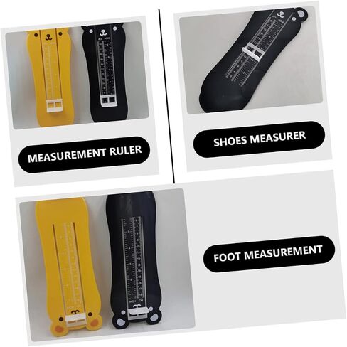 Children's Bear-Shaped Foot Measurement Device 2pcs Foot Size Measurer Ruler Size Chart Accurate Shoe Measuring Tool for Boys and Girls Inches and Centimeters in Saudi Arabia