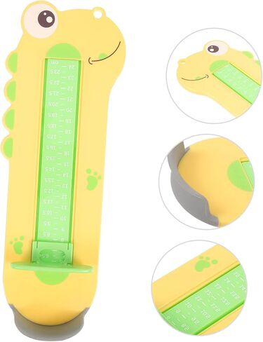 Homoyoyo Boy Girl Shoe Sizer Feet Measuring Device Accurate Foot Measuring Ruler for Boy Girl Durable Tool for Easy Shoe Measurement at Home in Saudi Arabia