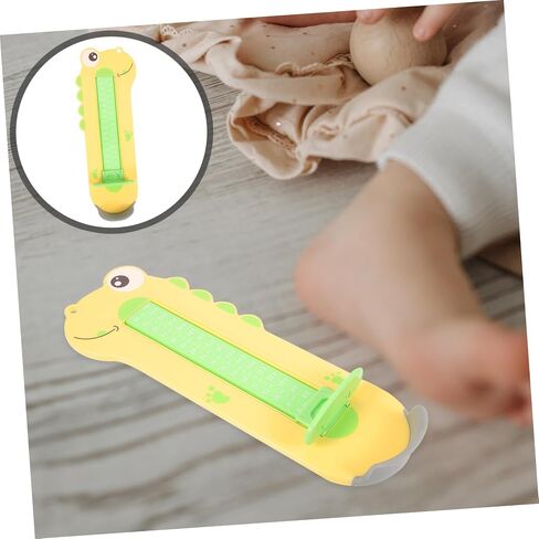 Homoyoyo Boy Girl Shoe Sizer Feet Measuring Device Accurate Foot Measuring Ruler for Boy Girl Durable Tool for Easy Shoe Measurement at Home in Saudi Arabia