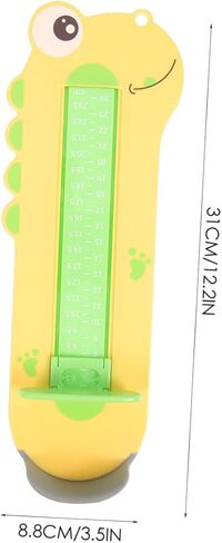 Homoyoyo Boy Girl Shoe Sizer Feet Measuring Device Accurate Foot Measuring Ruler for Boy Girl Durable Tool for Easy Shoe Measurement at Home in Saudi Arabia