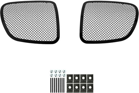 APS Premium Stainless Steel Mesh Grille Grille Insert متوافق مع Pontiac Solstice 2006 2007 2008 2009 Main N19-H54557p in Saudi Arabia