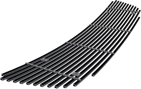 APS Compatible with Ford F-150 1999-2003 Harley Davidson Lightning Honeycomb Style Main Upper Stainless Steel SS Black Billet Front Grill Grille Insert S18-H21756F in Saudi Arabia