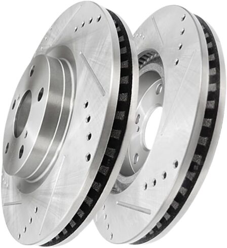 PM Auto Front 296mm محفورة بديل فرامل القرص المحفور بديل لعام 2007-2011 تويوتا كامري ، دوارات الفرامل البديلة للسيارات in Kuwait