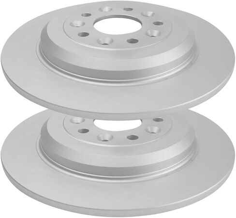 دوارات الفرامل الخلفية التلقائية | استبدال LINCOLN MKX MKS MKT MERCURY SABLE MONTEGO FORD FLEX FEXE00 TAURUS X Freestyle 2008-2019 TAURUS 2011-2014 EDGE 2011-2019 Explorer | مجموعة 2-PC in Saudi Arabia