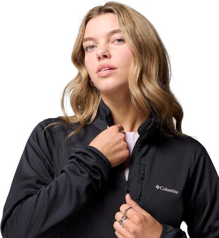 Columbia Women's Essential Hike Grid Fleece Full Zip in Saudi Arabia