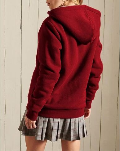 zip up hoodie women fleece sherpa مبطن سترة خريف شتاء معطف الملابس العصرية غير الرسمية in Kuwait