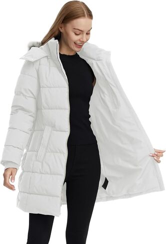 Zshow Winter Winter Coat Warm Quilted Equilted-Fength Stack in Kuwait
