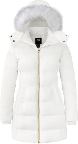 Zshow Winter Winter Coat Warm Quilted Equilted-Fength Stack in Kuwait