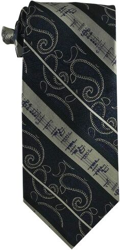 Johnson Brothers Musical staff treble clef tie for readers of music, music students and teachers in Kuwait
