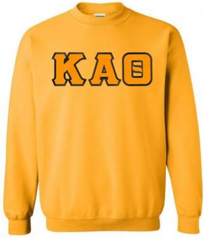 Kappa Alpha Theta Lettered Crewneck in Saudi Arabia