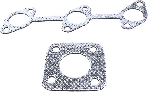 طوقا كاتم الصوت لأعلى/أسفل العادم 16261-12350 15263-12370 متوافق مع Kubota D905 D1005 D1105 D1105T D1305 محرك in Kuwait