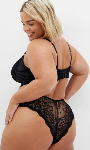 City Chic Women’s Plus Banty - Viva ouvert Cheeky in Saudi Arabia
