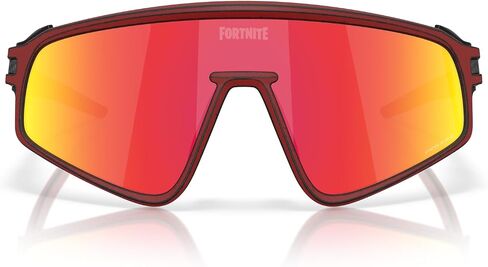 Oakley OO9404 Latch Panel Rectangular Sunglasses, Raceworn Red Knight/Prizm Ruby, 35 mm in Saudi Arabia