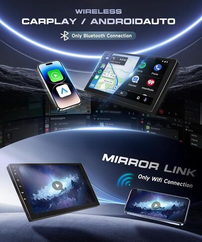 8 CORE 4G+64G for Toyota HILUX 2005-2014 Car Radio, Wireless Carplay Android Auto Android 13 9 Inch IPS Touch Screen Car Stereo, Bluetooth, GPS Navi, WiFi, SWC, DSP Audio+HD Backup Camera in Kuwait