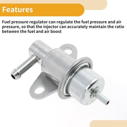 Fuel Pressure Regulator No.MD322986 Fuel Pump Regulator for Mitsubishi Montero Sport 1995-2004 Metal Corrosion Resistant in Saudi Arabia
