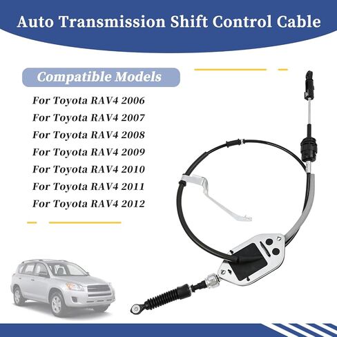 كبل التحكم في نقل النقل التلقائي متوافق مع تويوتا RAV4 2006 2007 2008 2008 2010 2011 2012 ، استبدال كابل الانحراف ، استبدل 33820-42250 in Saudi Arabia