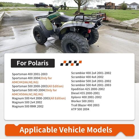 مروحة تبريد الرادياتير لـ Polaris Sportsman Magnum Scrambler Xpedition 400 425 500 2000-2004 2410123 in Saudi Arabia