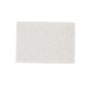 3M White Super Polish Pad 4100, 28 in x 14 in