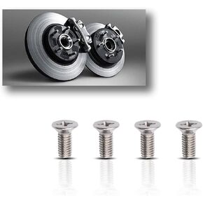 4-Pack Screw For Rotor Brake Disc Retaining, Retaining Hardware Bolts Screw Kit, Compatible With Honda, Acura, Hyundai and Kia Models, Stainless Steel Brake Disc Rotor for Front and Rear in Kuwait