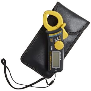 CL220 Clamp-On Test Meter for AC/DC Current, 59mm W x 147mm H x 25mm D